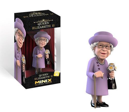 Figurine Minix 12 Cm - Special Category - Reine Elizabeth Ii