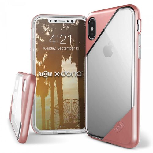 Xdoria Coque Revel Lux Clear Rose Gold Pour Iphone 8