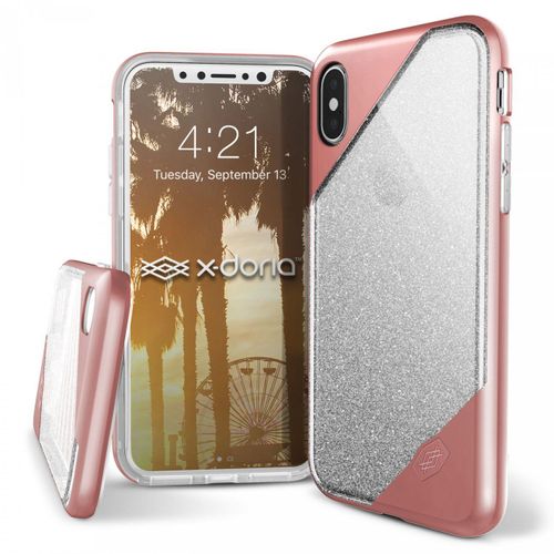 Xdoria Coque Revel Lux Rose Gold Glitter Pour Iphone 8