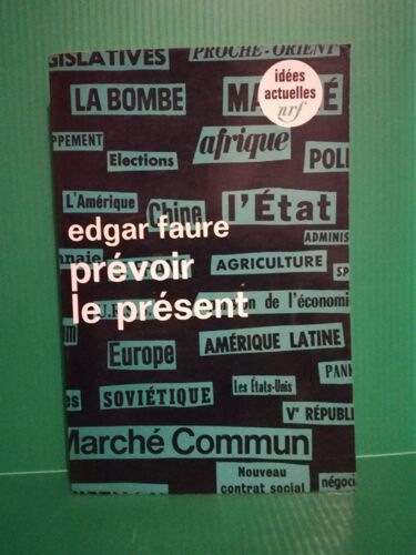 Prévoir Le Présent