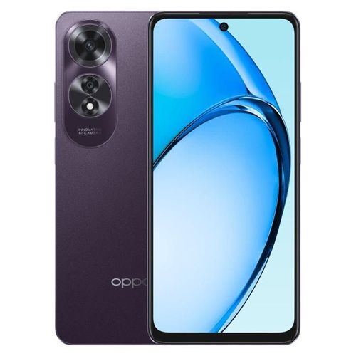 OPPO A60 16,9 cm (6.67") Double SIM Android 14 4G USB Type-C 8 Go 256 Go 5000 mAh Violet