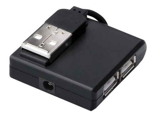 MicroConnect - Concentrateur (hub) - 4 x USB 2.0 - de bureau