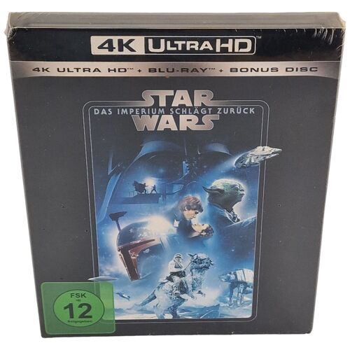 Star Wars-Das Imperium Schl Gt Zur Ck 4k Ultra Hd 2d Bonus-Blu-Ray Import