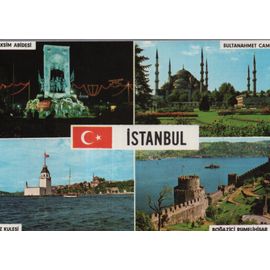 Carte Postale D' Istambul (Turquie) 4 Vues
