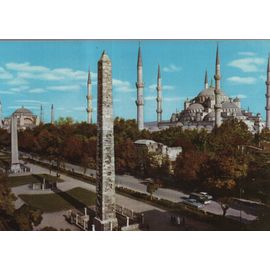 Carte Postale D' Istambul (Turquie) Hippodrome Et La Mosquée Bleue