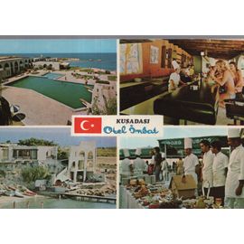 Carte Postale De Kusadasi (Turquie) Motel Imbat, 4 Vues