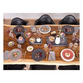 Manufacture Rock Blanc Assiette Universelle Coupe