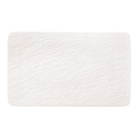 Manufacture Rock Blanc Assiette Multifonction Rectangulaire