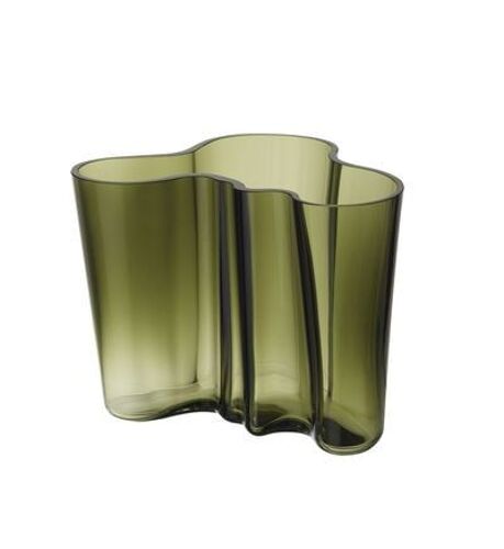Alvar Aalto Vase 16cm - vert mousse - Taille unique