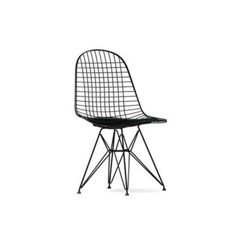 Chaise Wire Dkr-5 - Noir - Cuir Nero