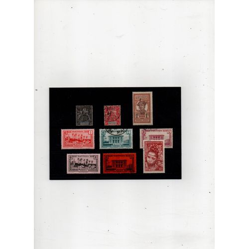 Martinique Lot De Timbres
