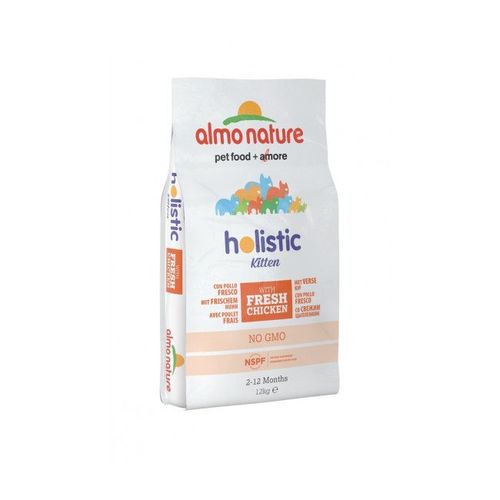 Croquettes Almo Nature Holistic Pour Chaton Au Poulet Et Riz Sachet De 400 G