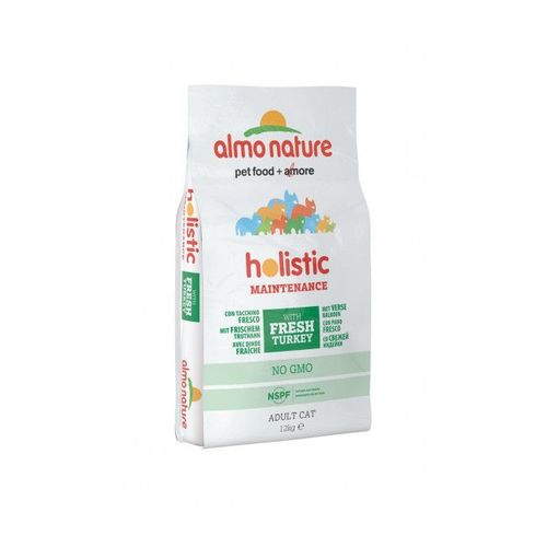 Croquettes Almo Nature Holistic Pour Chat Adulte À La Dinde Et Au Riz Sac 2 Kg