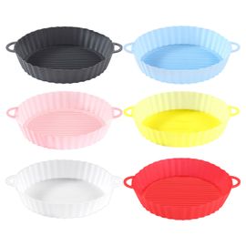 Doublures Réutilisables En Silicone Pour Friteuse À Air Xobw, Pour Panier De Papier Sulfurisé