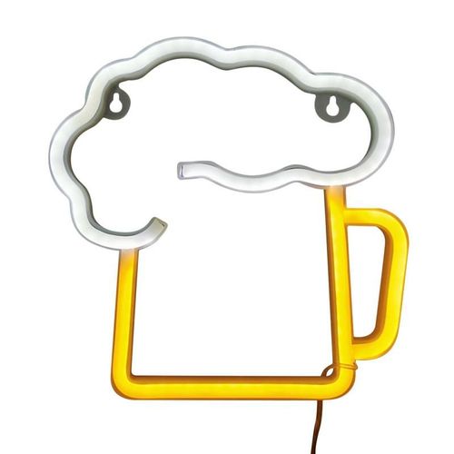 Enseignes Au Néon Led En Forme De Bière, Enseignes Au Néon Led, Alimentation Électrique, Mariage, Chambre À Coucher, Famille, Touristes