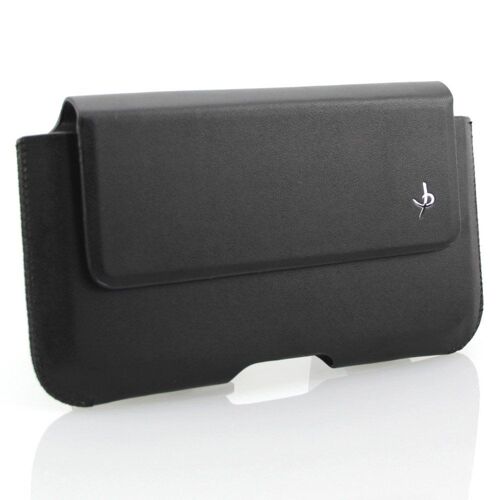 Etui DolceVita universel noir avec passant ceinture taille XL 126 x 11 x 62 mm