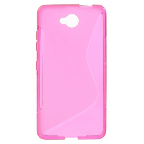 Housse Coque Souple En Gel Rose Pour Microsoft Lumia 650