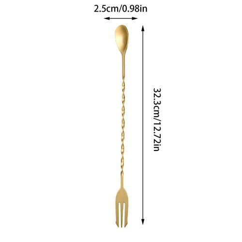 Cuillère À Remuer À Long Manche En Acier Inoxydable, Cuillère À Crème Glacée Créative, Cuillère À Dessert, Cocktail Coréen, Café, Thé, Assad, Couverts, 10 Pièces