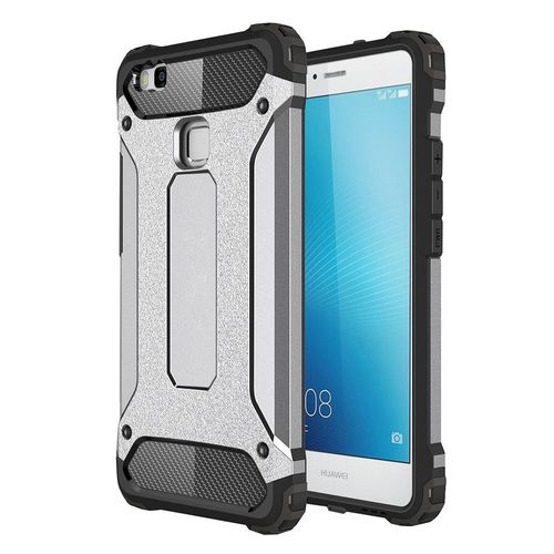 Coque Hybride Pour Huawei P9-Lite Coloris Gris