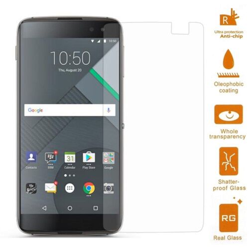 Film Protecteur D'écran En Verre Trempé Blackberry Dtek60