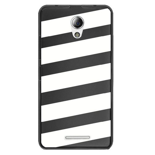 Coque Souple Pour Lenovo B Avec Impression Motifs Bandes Blanches