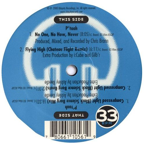 P'taah ‎ No One, No How, Never