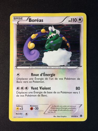 Boréas 89/98 Holo Set Noir & Blanc Pouvoir Emergents Fr