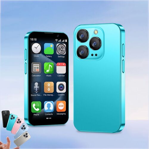 XS18 PRO NOUVEAU Mini Smartphone 3G 3.0 Pouces 2GB+16GB Android 9.0 Double SIM Double Veille Bluetooth Reconnaissance Faciale Cloisonné