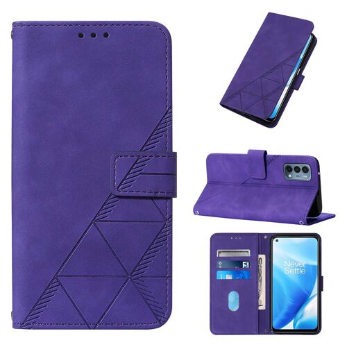 Coque Oneplus Nord N200 5g, Etui Pour Oneplus Nord N200 5g, Étui En Cuir Pu Premium Housse Pour Oneplus Nord N200 5g,Violet