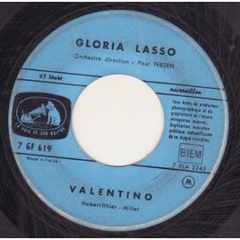 45 Trs Juke Box  Valentino / Si Tu Reviens Un Jour