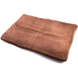 Kalanka-Tapis Chauffant Pour Animaux - 100 X 70 Cm - Coussin Thermique Autochauffant Chien - Couverture Chauffante Lavable En Machine Pour Gros Chiens - Marron