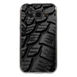 Coque Souple Pour Samsung Galaxy J1 Sm-J100f Avec Impression Motifs Pneu