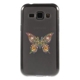 Coque Souple Pour Samsung Galaxy J1 Sm-J100f Avec Impression Motifs Papillon Psy