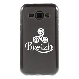 Coque Souple Pour Samsung Galaxy J1 Sm-J100f Avec Impression Motifs Triskel Celt