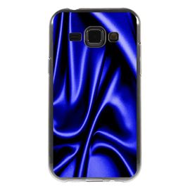 Coque Souple Pour Samsung Galaxy J1 Sm-J100f Avec Impression Motifs Soie Drapée