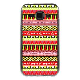 Coque Souple Pour Samsung Galaxy J1 Sm-J100f Avec Impression Motifs Aztèque Jau