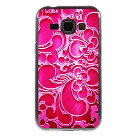 Coque Souple Pour Samsung Galaxy J1 Sm-J100f Avec Impression Motifs Arabesque Fu