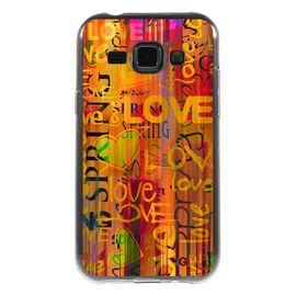 Coque Souple Pour Samsung Galaxy J1 Sm-J100f Avec Impression Motifs Love Spring