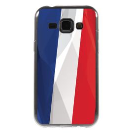 Coque Souple Pour Samsung Galaxy J1 Sm-J100f Avec Impression Motifs Drapeau De L