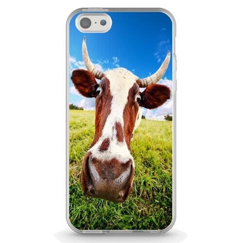 Coque Souple Pour Apple Iphone 5c Avec Impression Motifs Vache