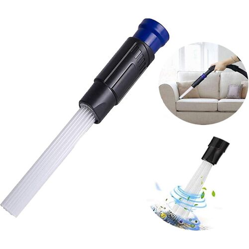 Buse d'aspirateur universel, brosse de fixation d'aspirateur, accessoires d'aspirateur de brosse à poussière, tuyaux d'aspirateur universels pour l'air 1 Pcs