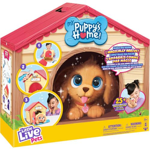 Little Live Pets Chien My Puppy's Home - Set De Jeu Interactif