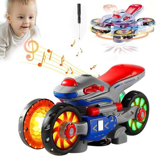 Lumière Électrique Et Musique Déformation Moto Cadeau Pour Enfants Cadeau De Noël
