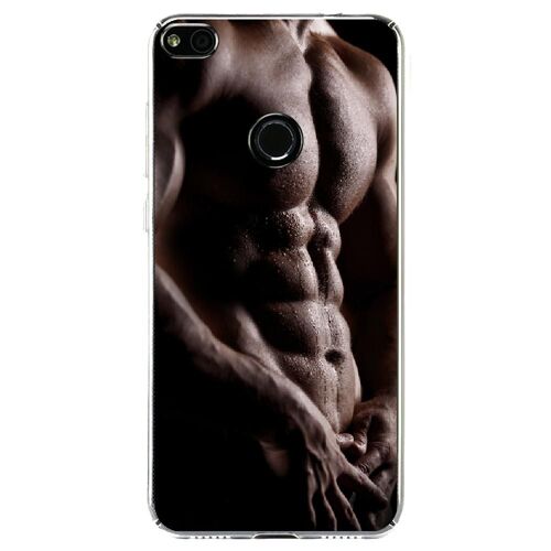 Coque Souple Pour Huawei P8 Lite 2017 Avec Impression Motifs Torse D'un Homme Mu
