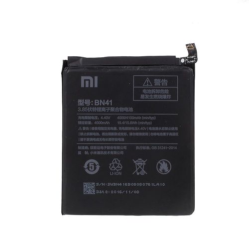 Batterie Origine Xiaomi Bn41 Pour Xiaomi Redmi Note 4