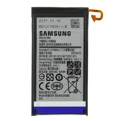 Batterie Origine Et Officielle Samsung Galaxy-A3-20176 Eb-Ba320abe