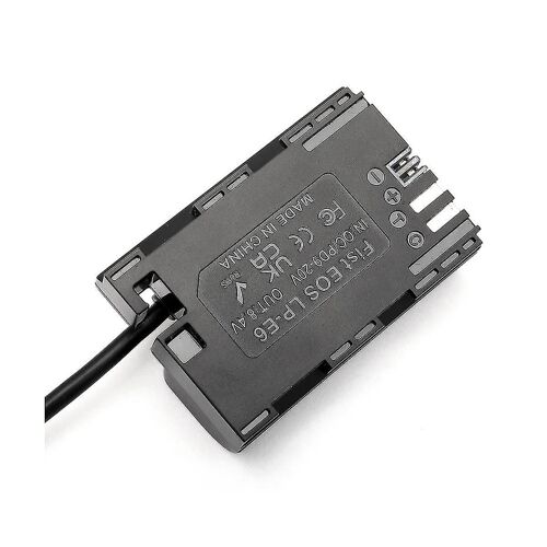 Remplacer la batterie factice Lp-e6 pour Eos5d Markiv / 5d Markll5ds / 5dsr / 5d Mark Il/6d Mark Il/eos6d / 7d Mark