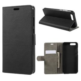 Etui Type Portefeuille Noir Pour Asus Zenfone 4