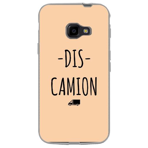 Coque Souple Pour Samsung Galaxy Xcover 4 Avec Impression Motifs Dis Camion Beig