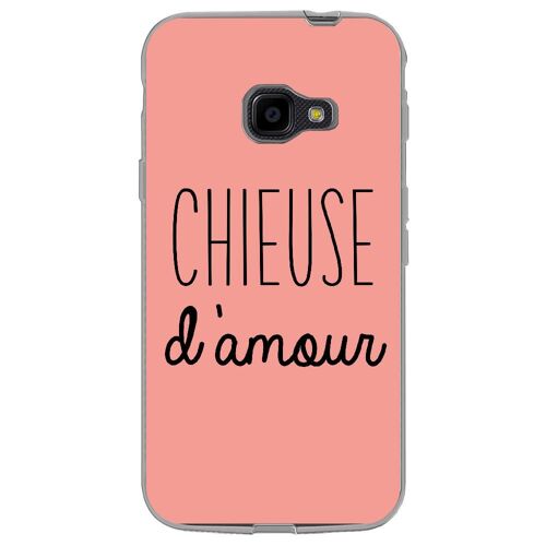 Coque Souple Pour Samsung Galaxy Xcover 4 Avec Impression Motifs Chieuse D'amour